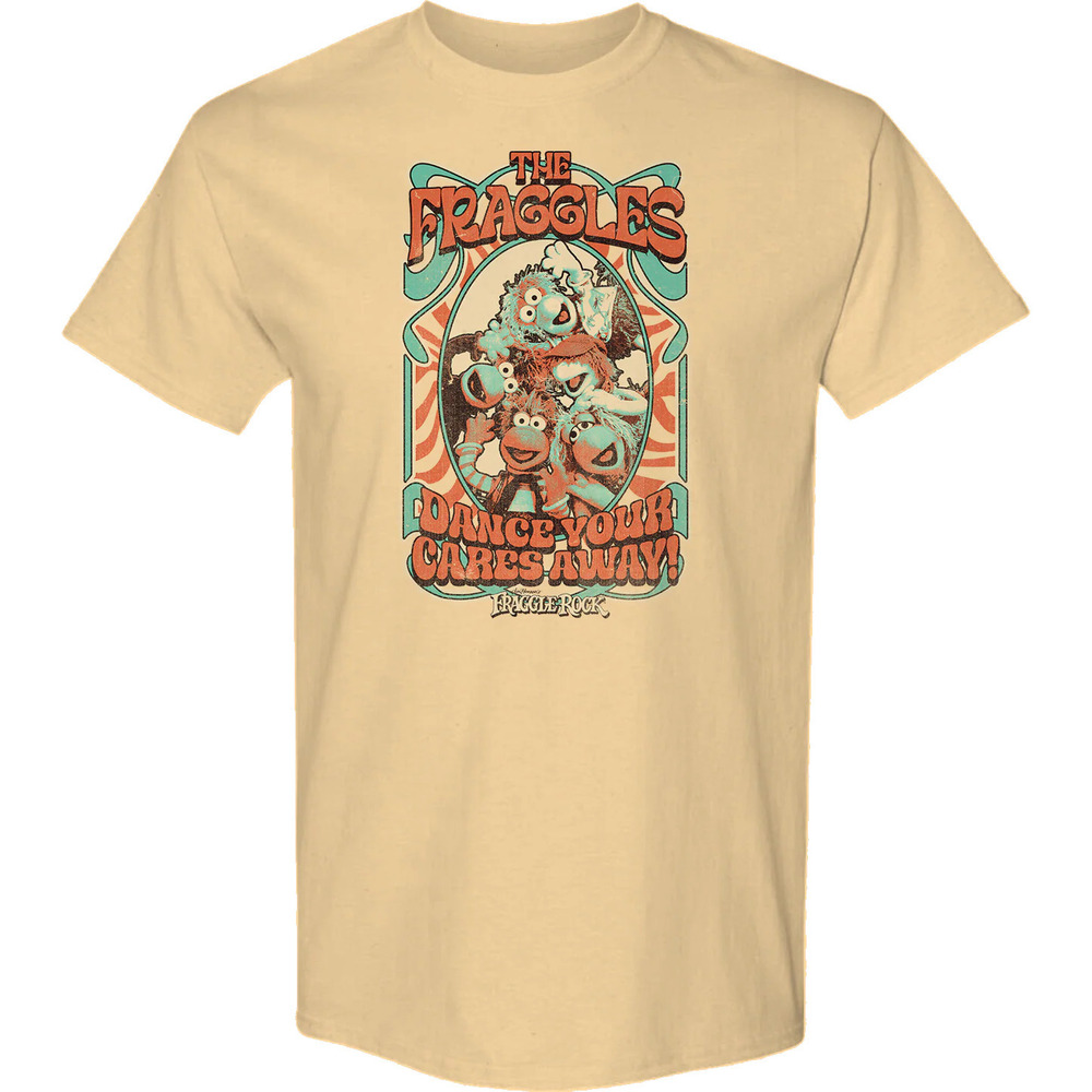Dance Your Cares Away Poster Fraggle Rock Tshirt